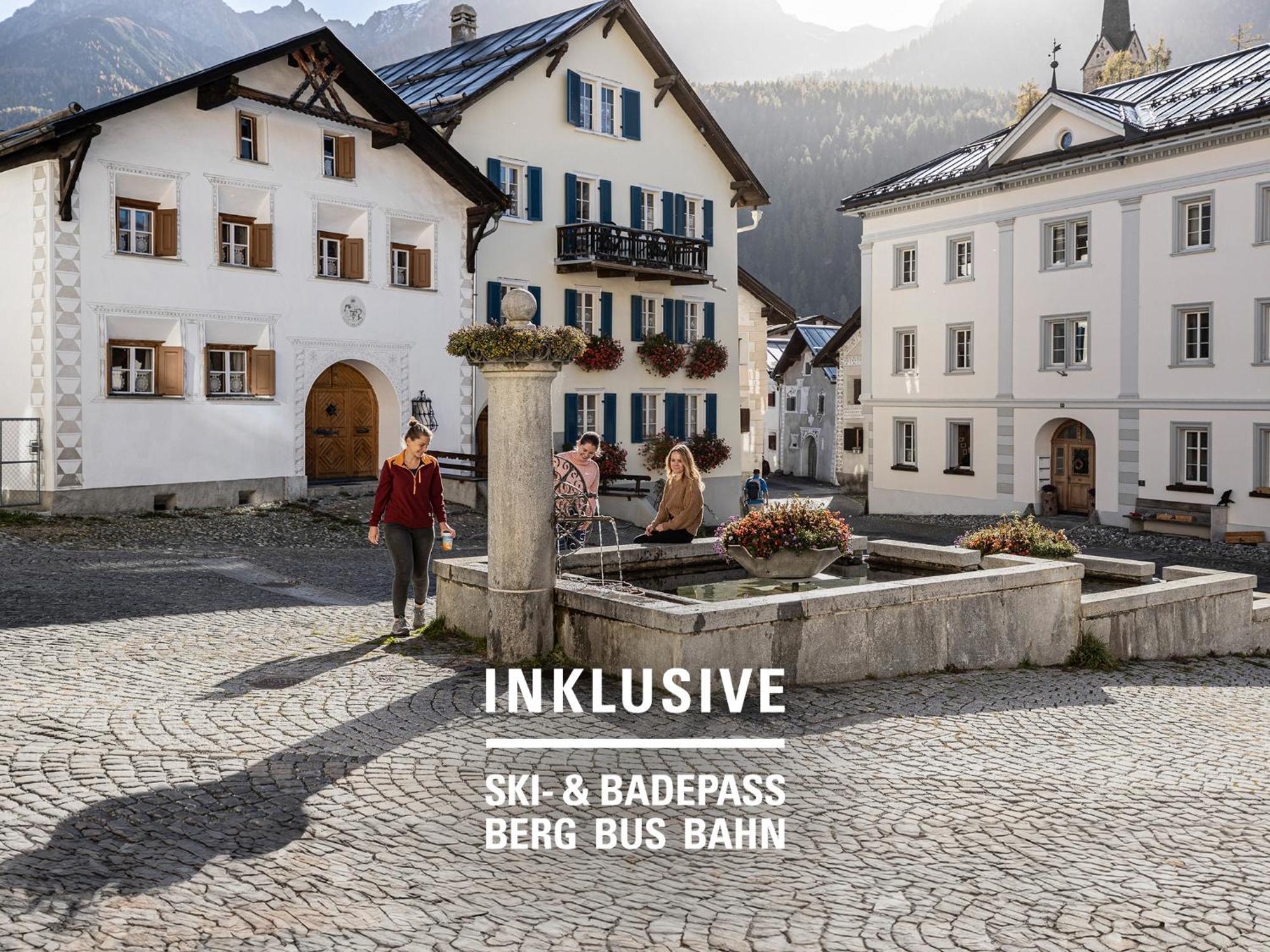 Badehotel Belvair Scuol Buitenkant foto