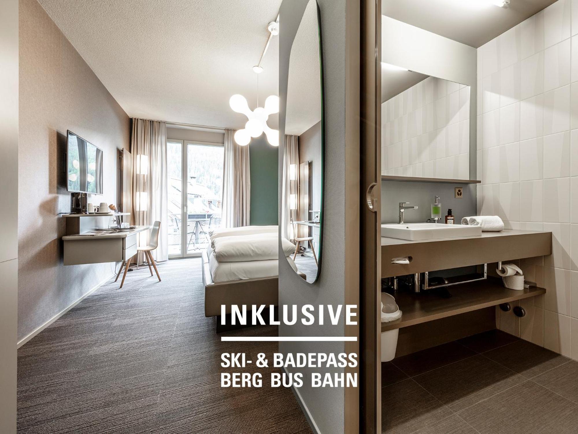 Badehotel Belvair Scuol Buitenkant foto