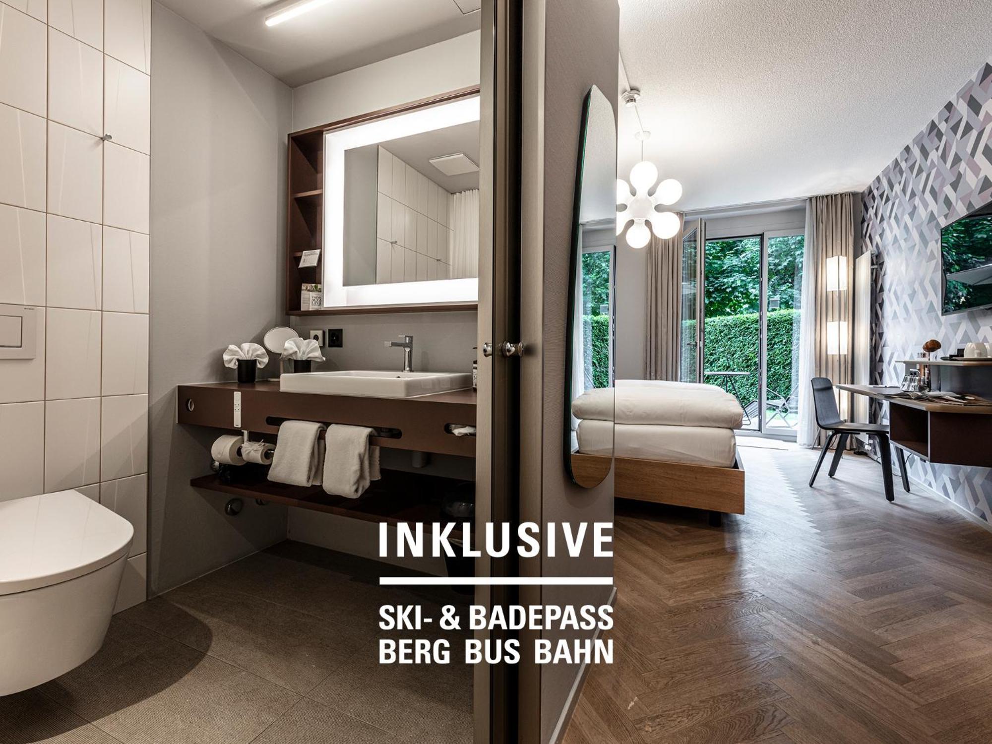 Badehotel Belvair Scuol Buitenkant foto