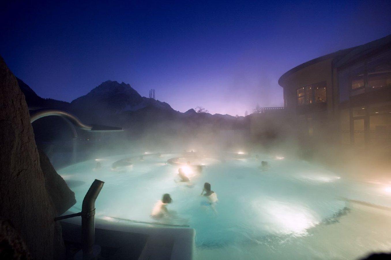 Badehotel Belvair Scuol Faciliteiten foto