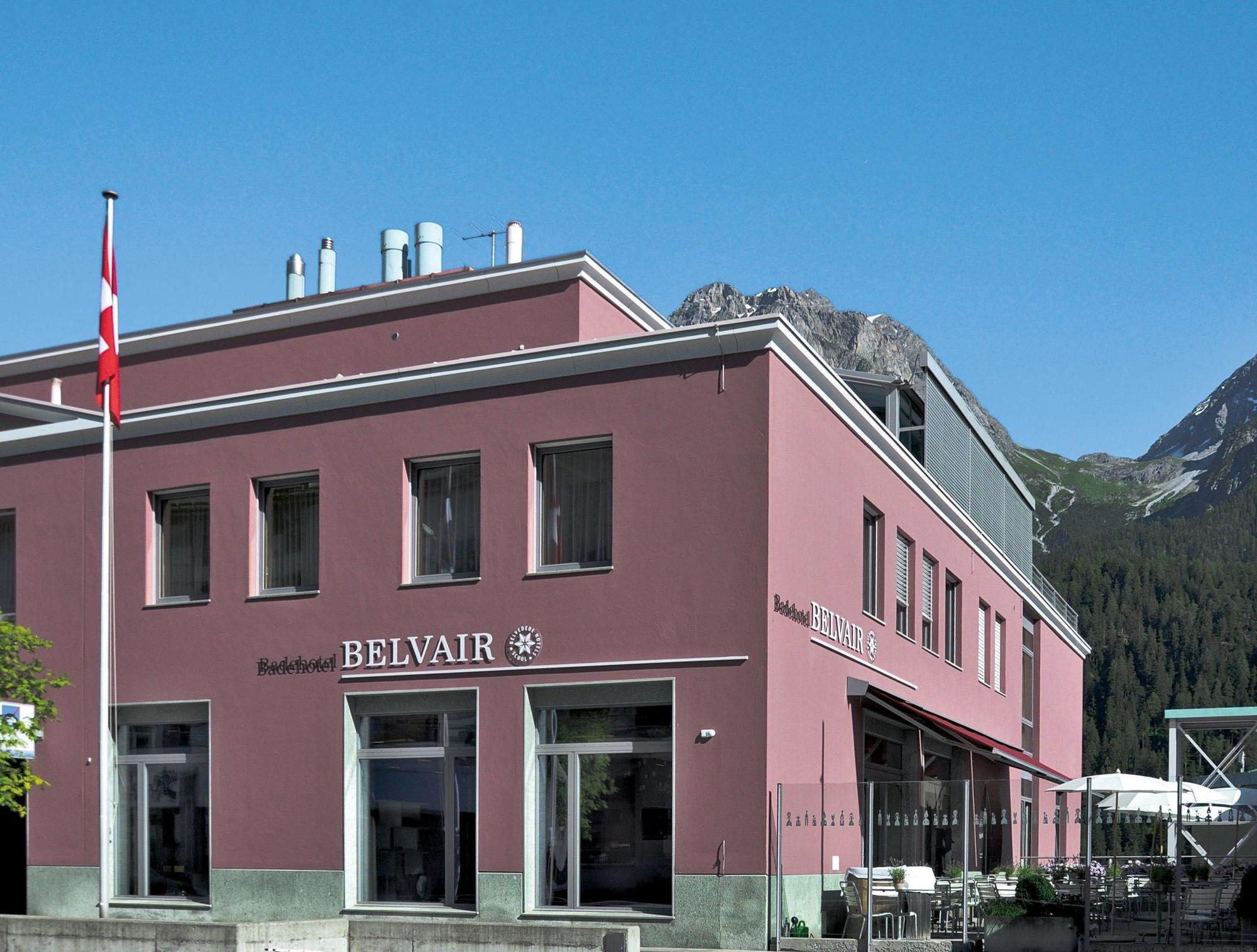 Badehotel Belvair Scuol Buitenkant foto